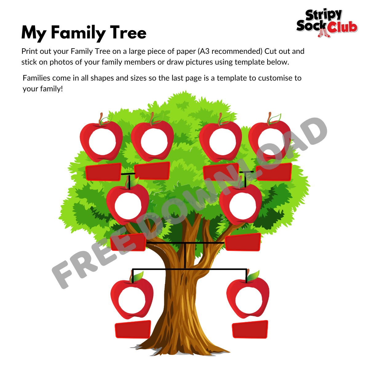 My Family Tree - Free Digital Download