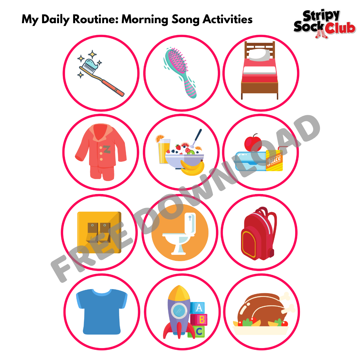 Morning Song Routine - Free Digital Download