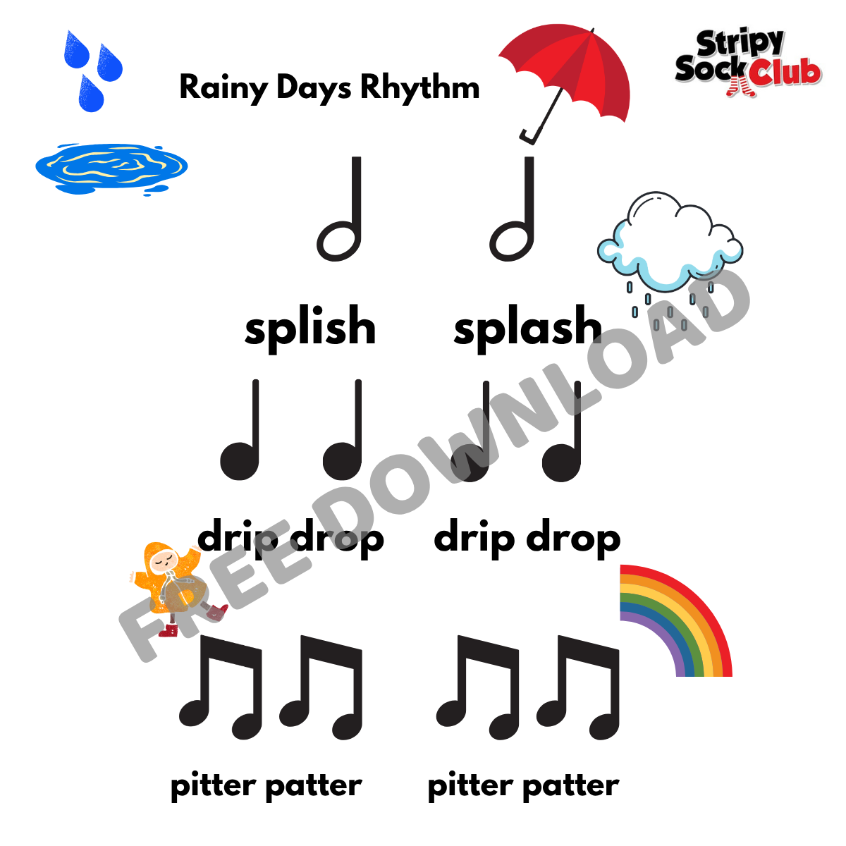 Rainy Days Rhythm - Free Digital Download
