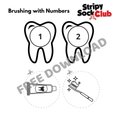 Brushing with Numbers - Free Digital Download