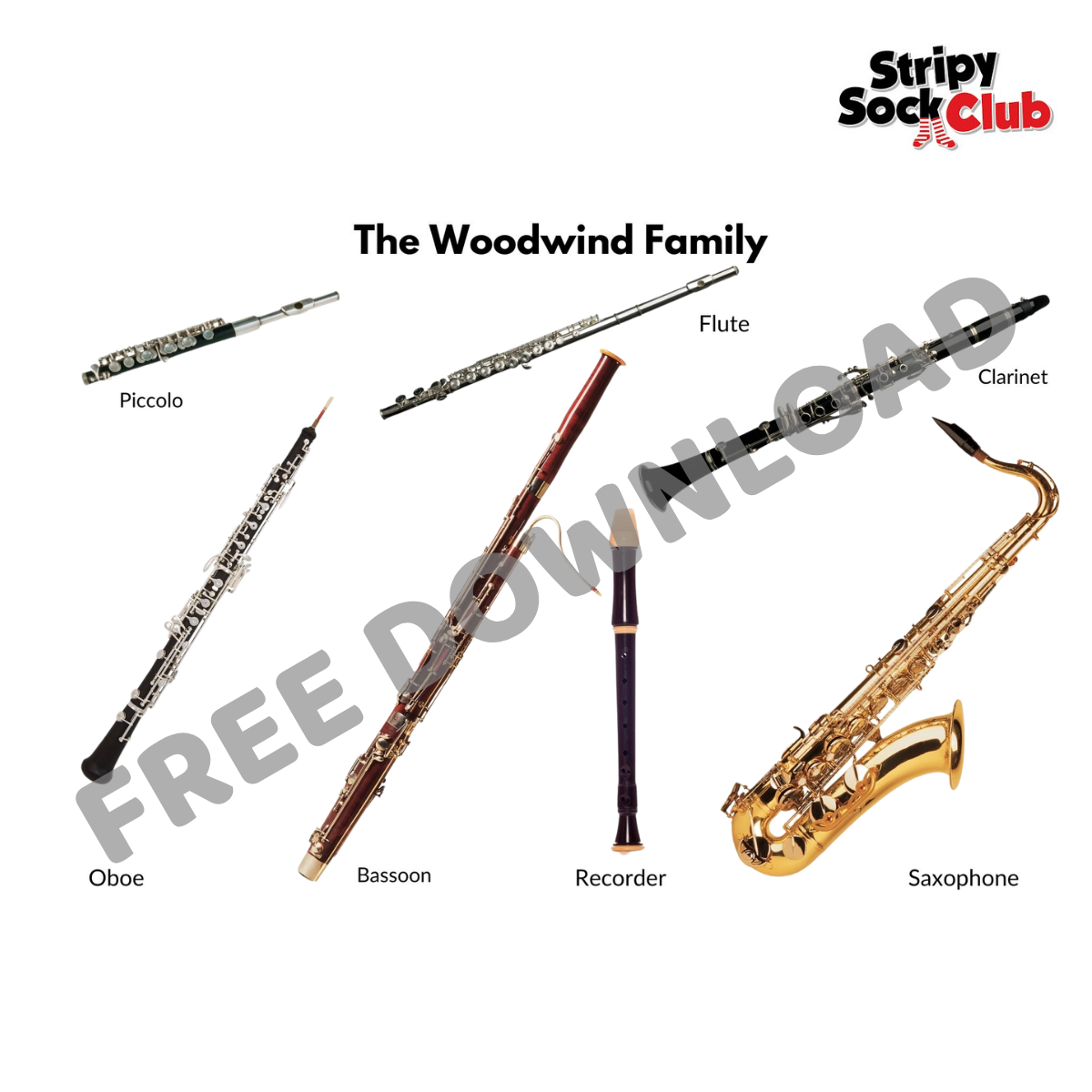 The Woodwind Family - Free Digital Download